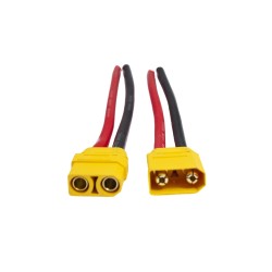 Pair of XT90 connectors with cable