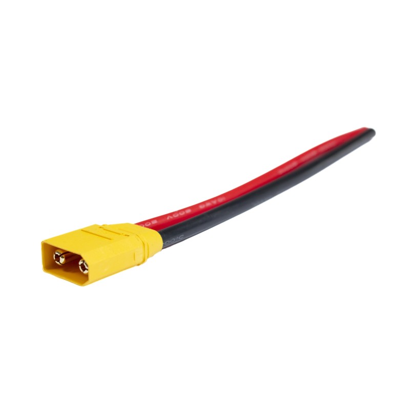 Conector XT90 Macho con cable
